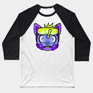 SHOCKED HYPER HYENA Baseball T-Shirt